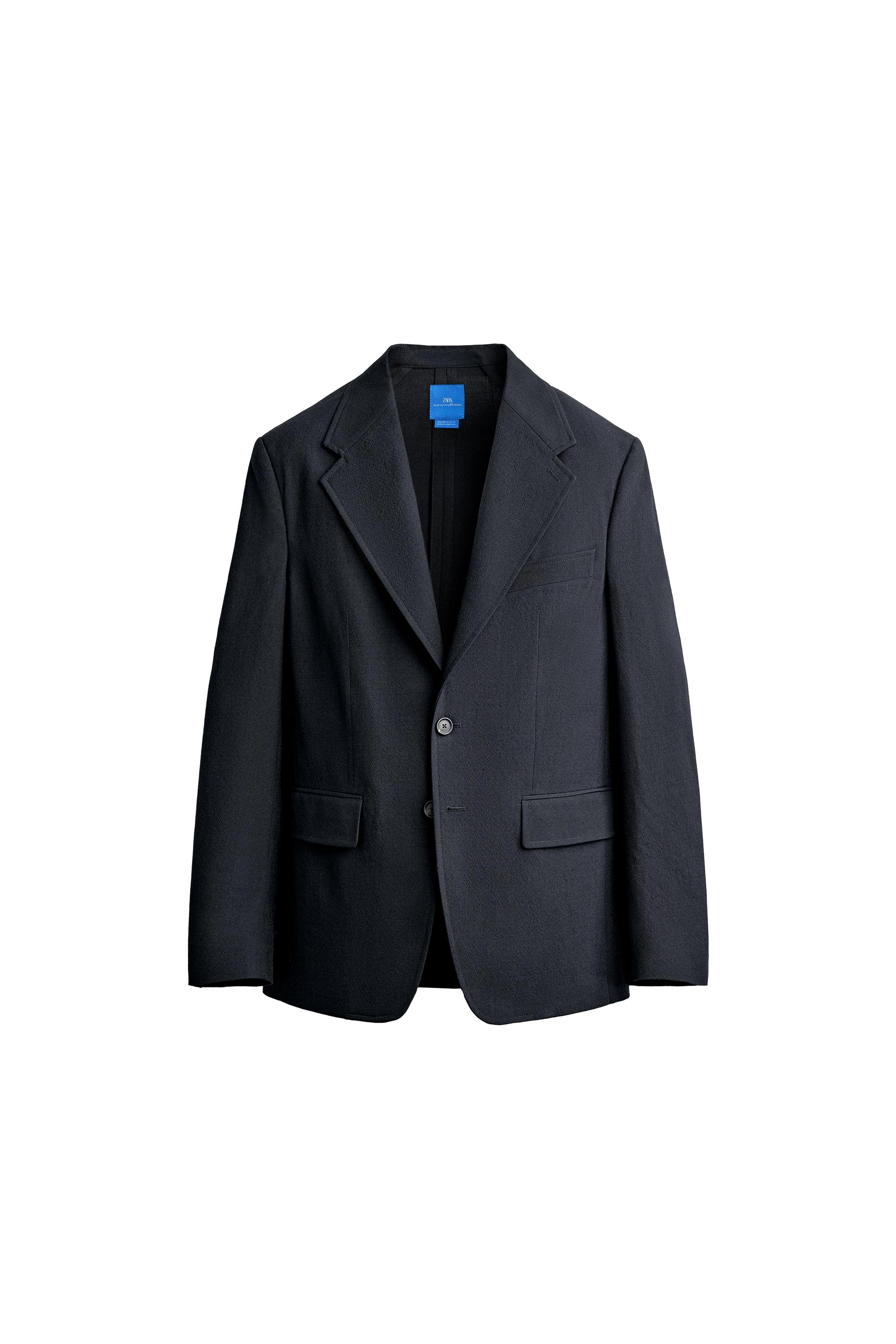 AARON LEVINE X ZARA 100% WOOL SUIT BLAZER